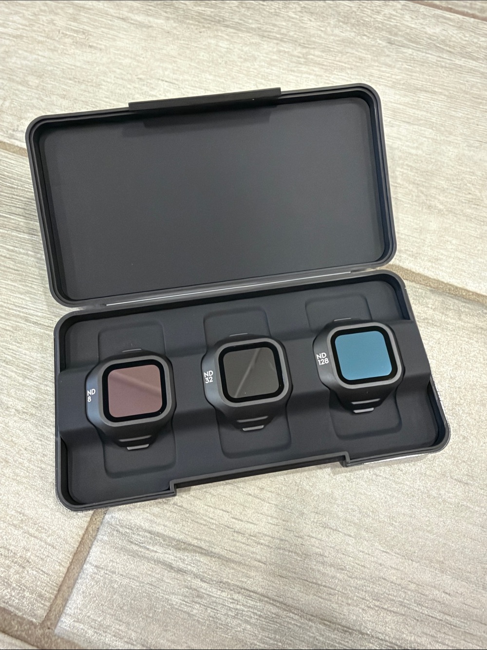 DJI Mini 5 ND Pro ND Filter Set (ND8/32/128) Black Case (3-Pack)